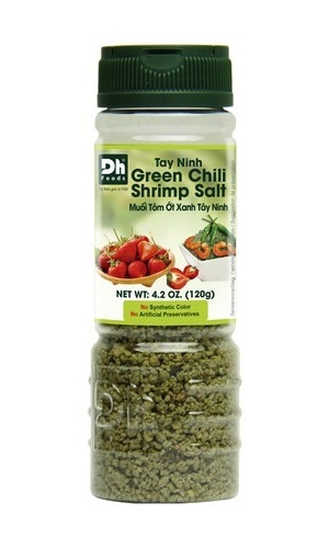 Sale con gamberetti in polvere e green chilli - Dh Foods 120g.